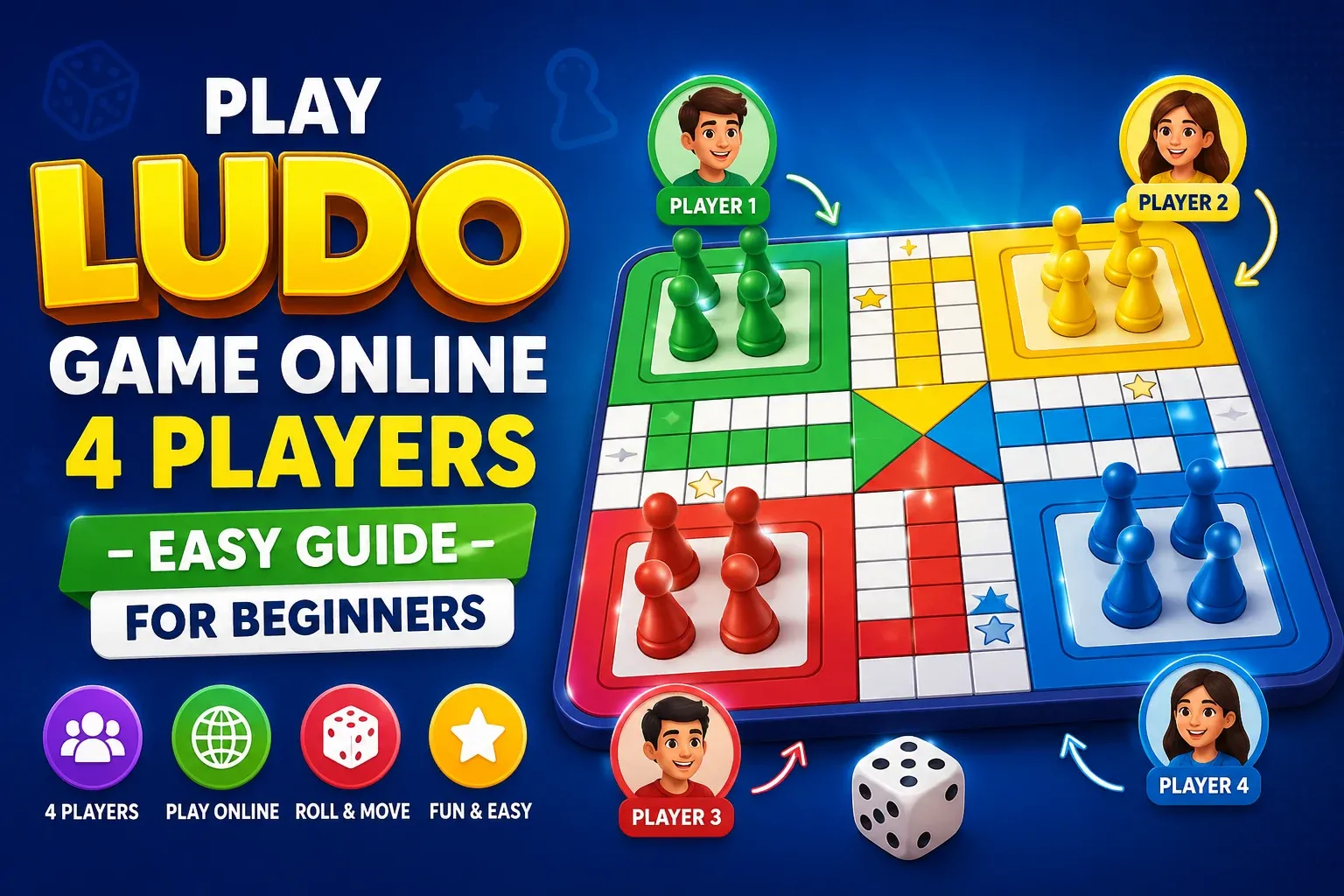 Play Ludo Game Online 4 Players Easy Guide for Beginners
